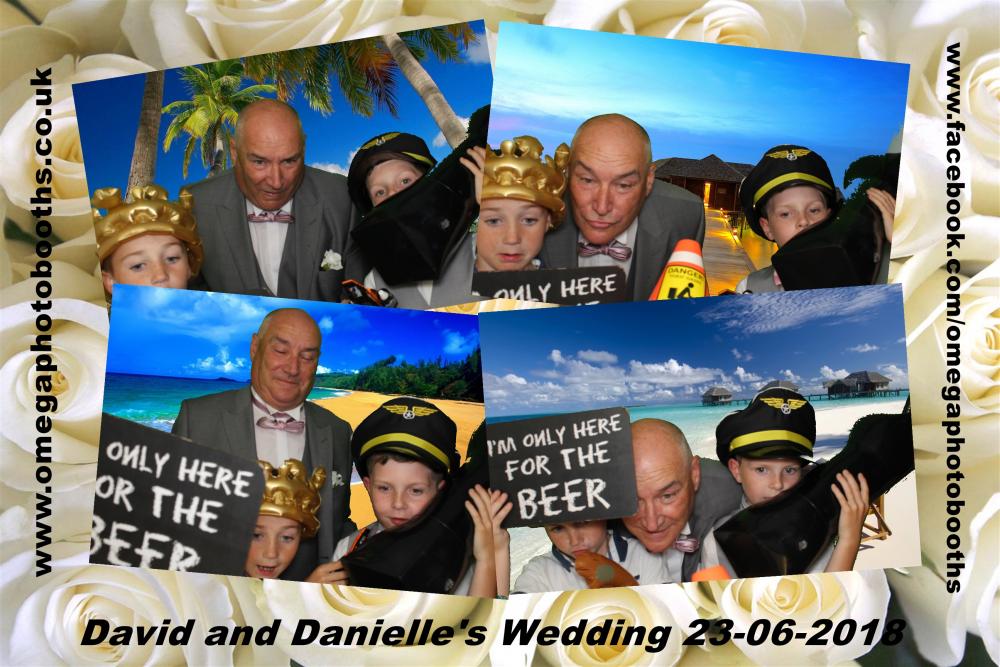 David & Danielle's Wedding | View more photos from the event at gallery.omegaphotobooths.co.uk/u/Omega-Photobooths/David-Danielles-Wedding